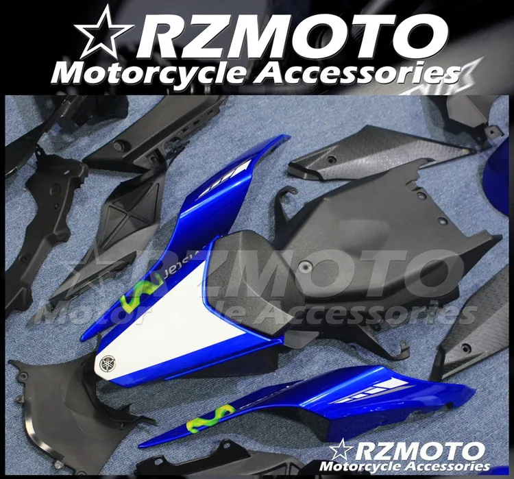 

Custom Motorcycle New ABS whole Fairings kit Fit for YAMAHA YZF-R1 R1 2015 2016 2017 2018 2019 15 16 17 18 19 blue + tank cover