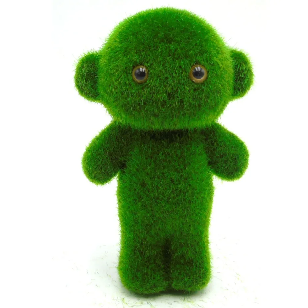 Украшение для горшок в виде кролика зеленое украшение свадьбы декоративные