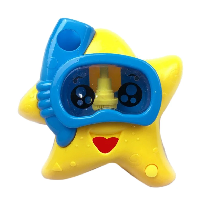 

Детская игрушка для ванны, электрическая машинка для мыльных пузырей в виде морской звезды, детская игрушка для ванны, игрушка для мыльных п...