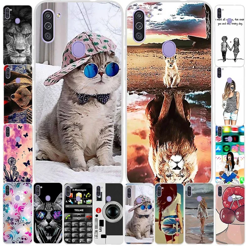 

Case For Samsung Galaxy M11 Case Cover Silicone Funda Soft TPU Back Case For Samsung A11 Phone Shell Cover Coque Bumper Capas