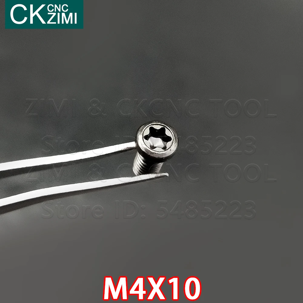 M4 * 10 мм M4X10 винт с ЧПУ вставной Torx для замены карбида вставки токарный станок