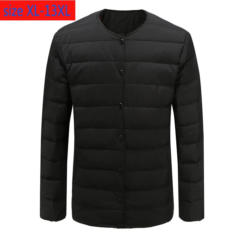 Новое поступление мужская теплая куртка-пуховик модная плотная повседневная
