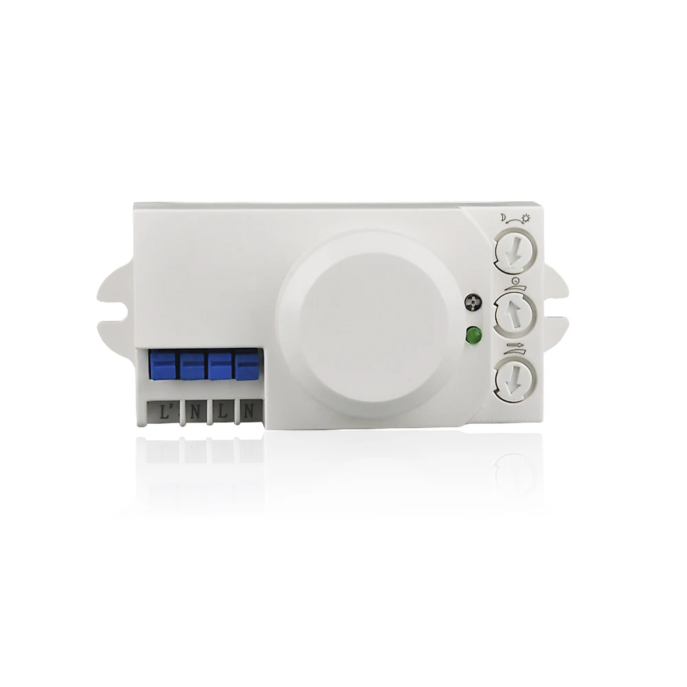 Etouch AC220-240V 5 8 ГГц 360 градусов Установка времени микроволновый датчик радар Датчик