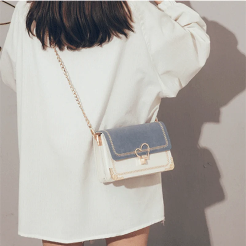 

Bag Women 2021 New Trend Line Women's Shoulder Bag Retro Small Square Bag Wild Fashion Chain Messenger Bag Handbag