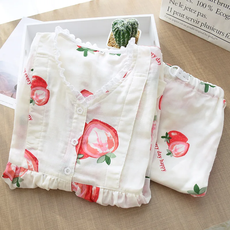 Fdfklak Cotton Sleepwear Maternity Pajamas Spring Autumn Long Sleeve Pregnant Nightwear 2020 New Print Maternity Lounge Wear enlarge