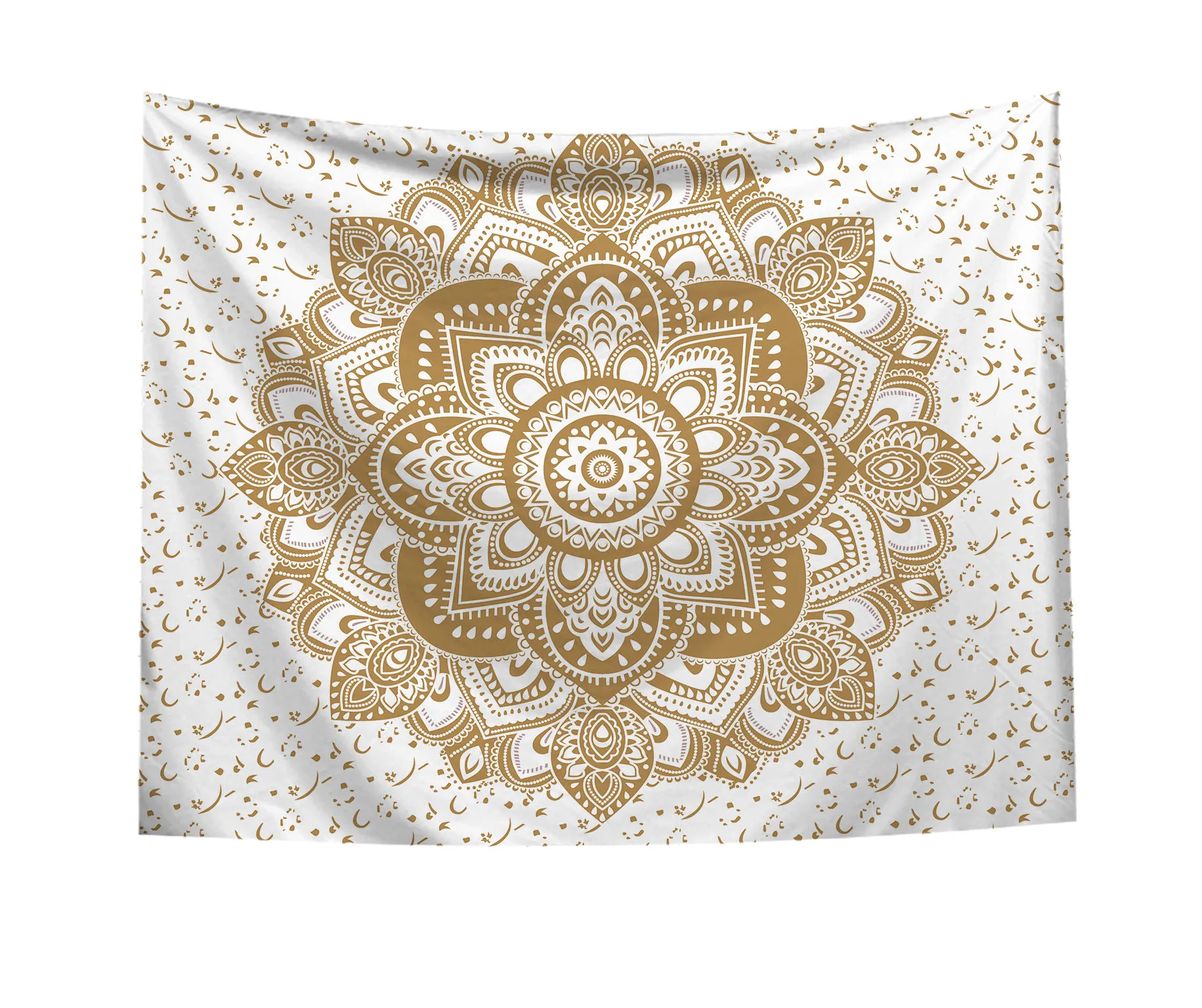 Indian Compass Tapestry Mandala Hippie Wall Hanging Astrology Divination Bedspread Throw Cover Home Decor | Дом и сад
