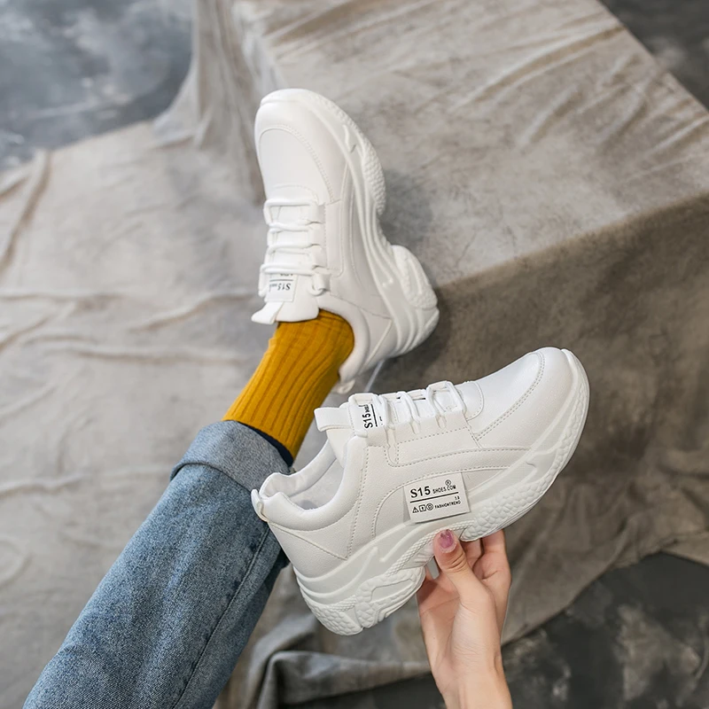 

Женские кроссовки на шнуровке, простые дышащие кроссовки на плоской подошве, повседневная обувь для весны 2020