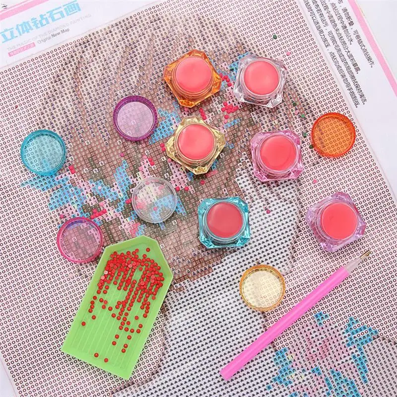 5D Diamond Painting Glue Clay Tools DIY Handicrafts Accessories Embroidery Beads Point Drill Pen Mosaic Label | Дом и сад