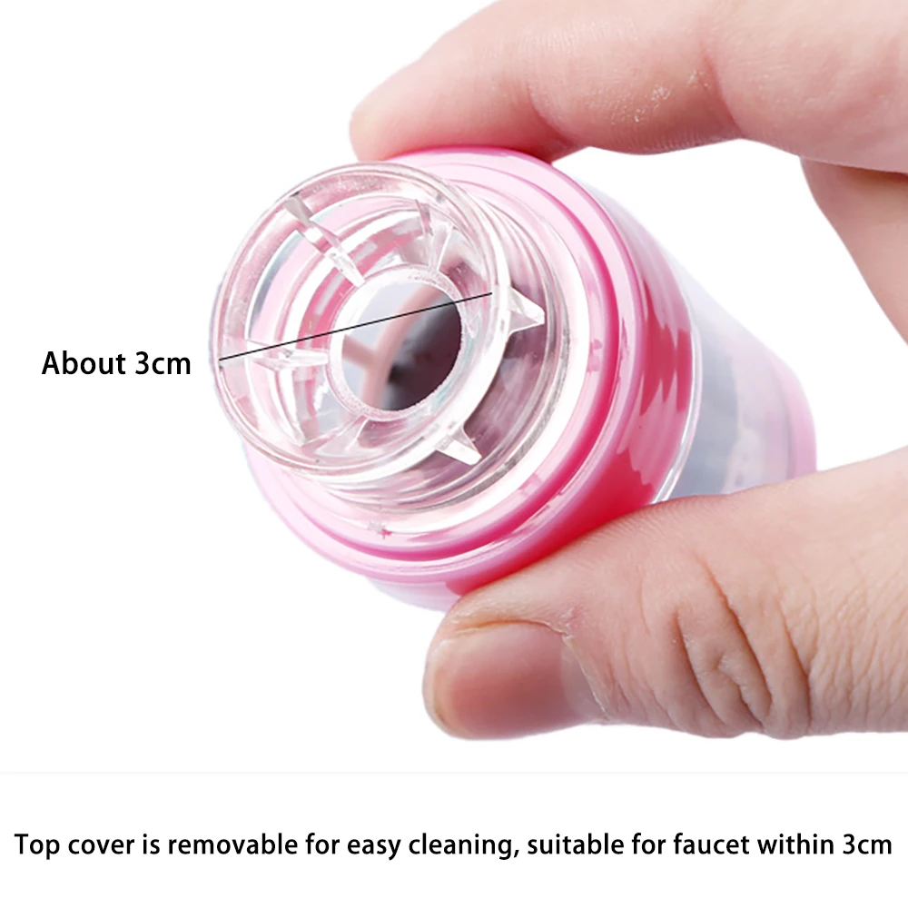 

Kitchen Maifan Stone Magnetized Faucet Nozzle Filter Tap Water Purifier Splash-Proof Faucet Water Filters for Sinks Kitchen