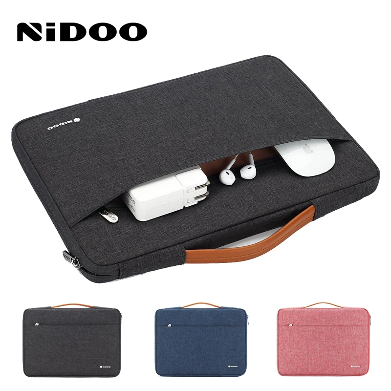 Сумка NIDOO, чехол для ноутбука 11,6, 13, 14, 15,6 дюйма, для Xiaomi MacBook Air Pro 13 - изображение