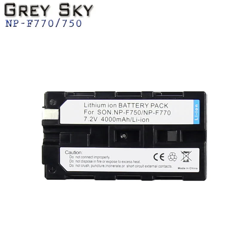 1 battery NP-F750 NPF750 NP F750 F730 F770 Батарея для sony NP F960 F970 NP-F770 F550 CCD-TRV58 TRV110K TRV26E HVR-Z1 V1J z1 - Цвет: 1 battery