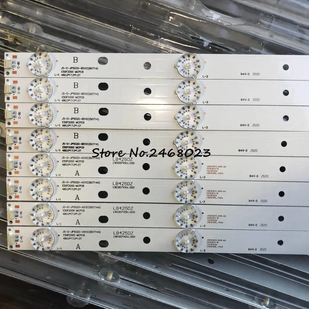 Светодиодная лента для подсветки 40 шт. x 50 светодиодный 5 ламп телевизора D50-F2000 B51EC