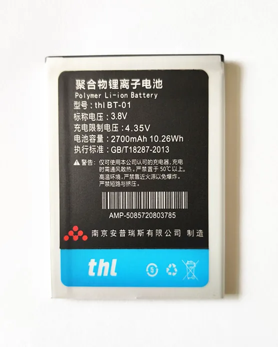 Аккумулятор thl B-TAIHENG BT01 BT-01 в 3 8 мА · ч для THL T100 T100s T11 2700 | Мобильные телефоны и