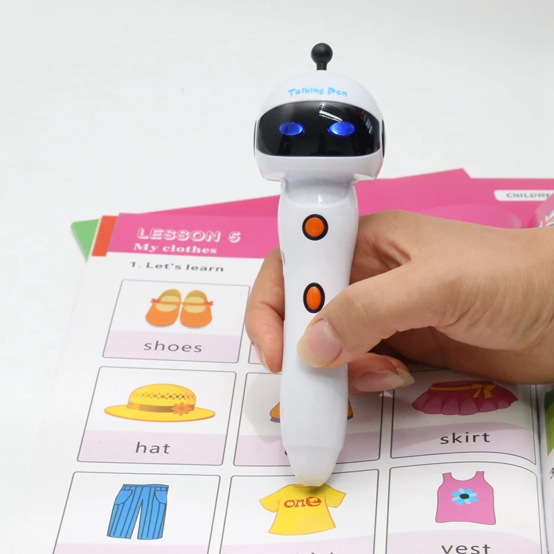 

Digital Reading Pen 8G Learn Read Support 6 Languages Spanish French Arabi Korean English Chinese Children Reading Pen