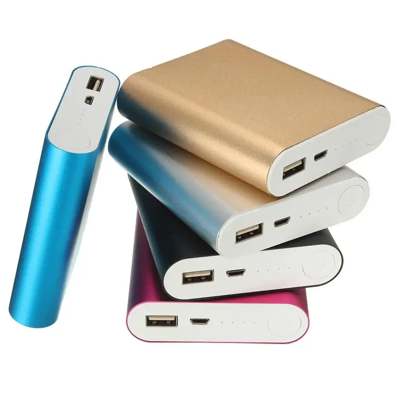 5V 1.0A 4X18650 светодиодный индикатор DIY power bank для xiaomi, Diy power bank чехол для мобильного телефона, портативное Внешнее зарядное устройство