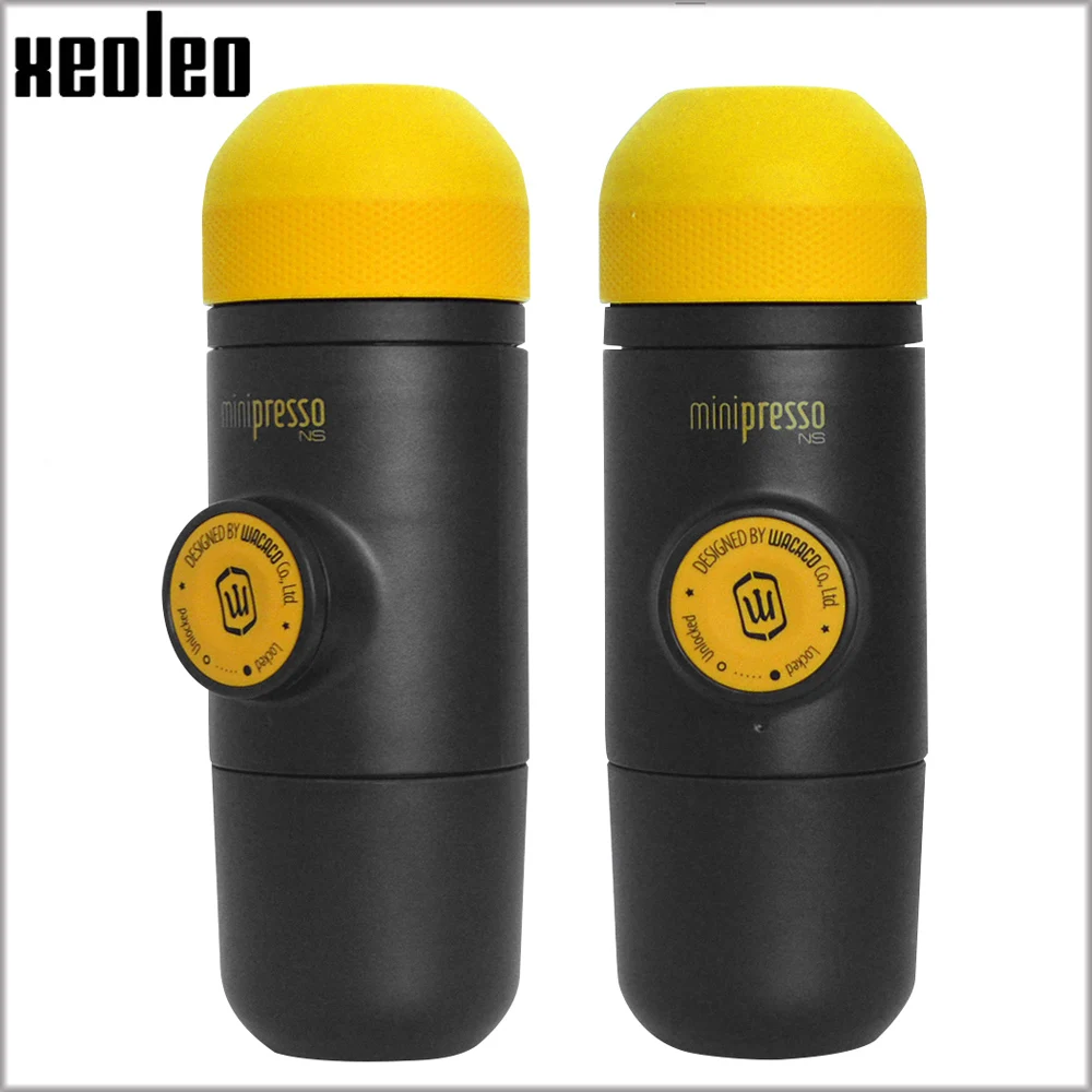 Wacaco Minipresso, Кофеварка, Ручной пресс, капсула и порошок, кофемашина, ручная Эспрессо-машина, портативная, для путешествий, кофе