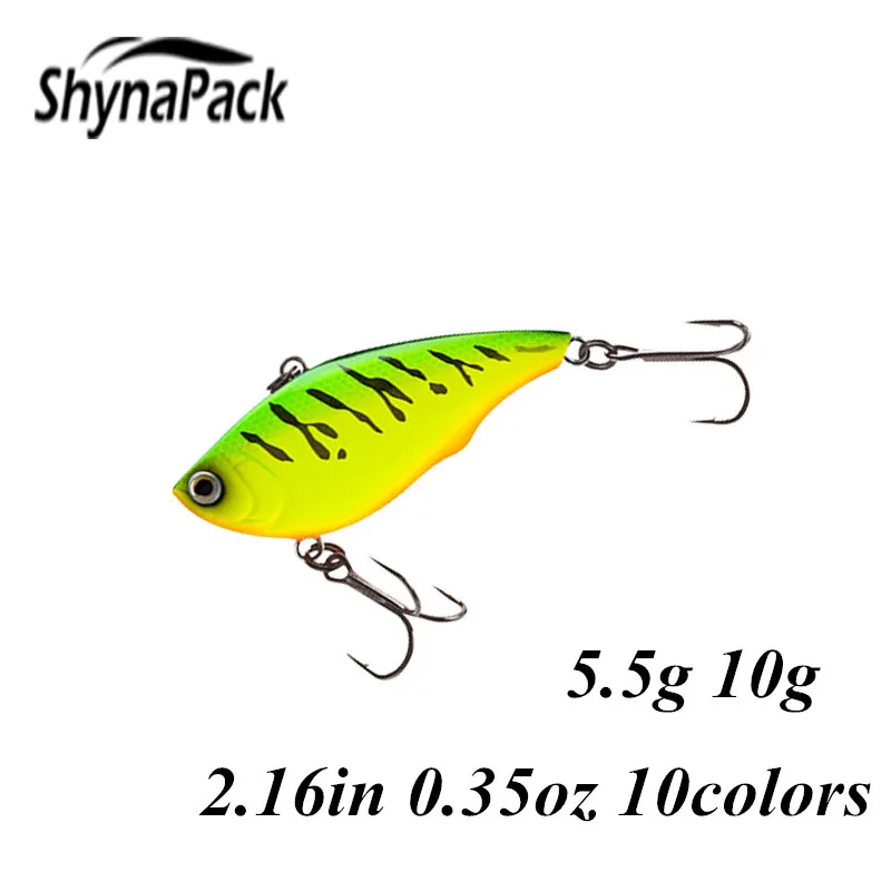 

1Pcs VIB Lure Hard Sinking Baits 5.5Cm10G Artificial Wobbler Crankbait Jigs Trout Winter Fishing Hard Baits Tackle Pesca