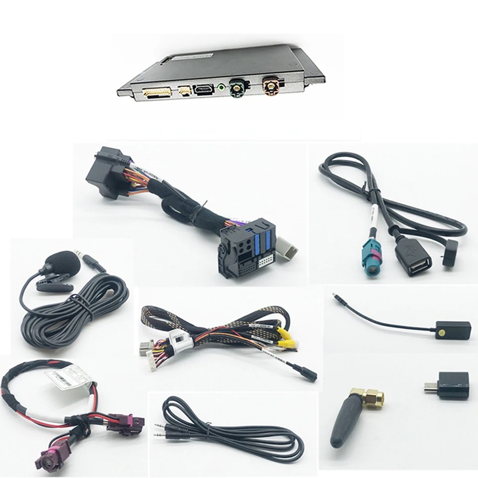 Беспроводной автомобиля Android Авто Зеркало Ссылка CarPlay модуль видео