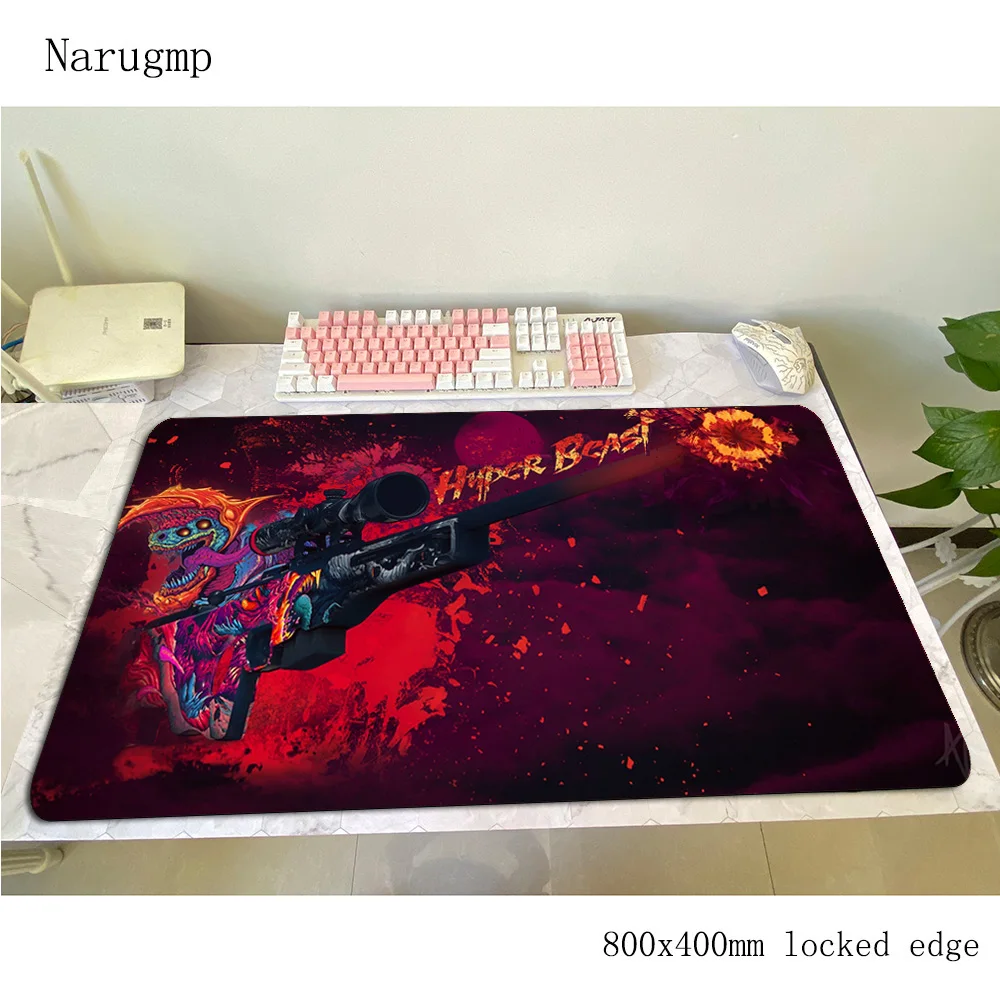Коврик для мыши cs go 800x400x4 мм коврик компьютерной с массивным рисунком игровые