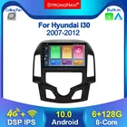 2.5D IPS DSP Android автомобильный радиоприемник GPS для Hyundai I30 2007-2012 Авторадио GPS головное устройство мультимедийная поддержка Carplay WIFI BT 4G Lte