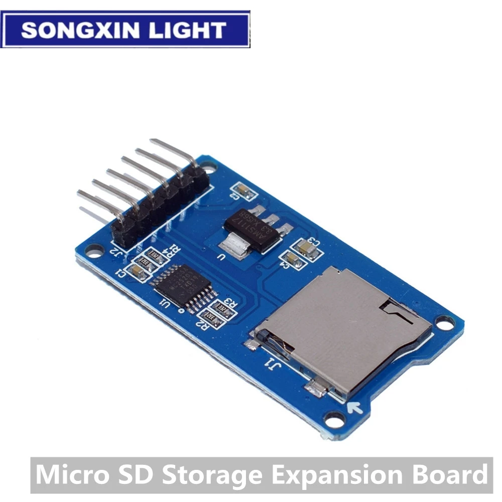 10 шт. Micro SD Плата расширения памяти TF карта защитный модуль SPI для Arduino