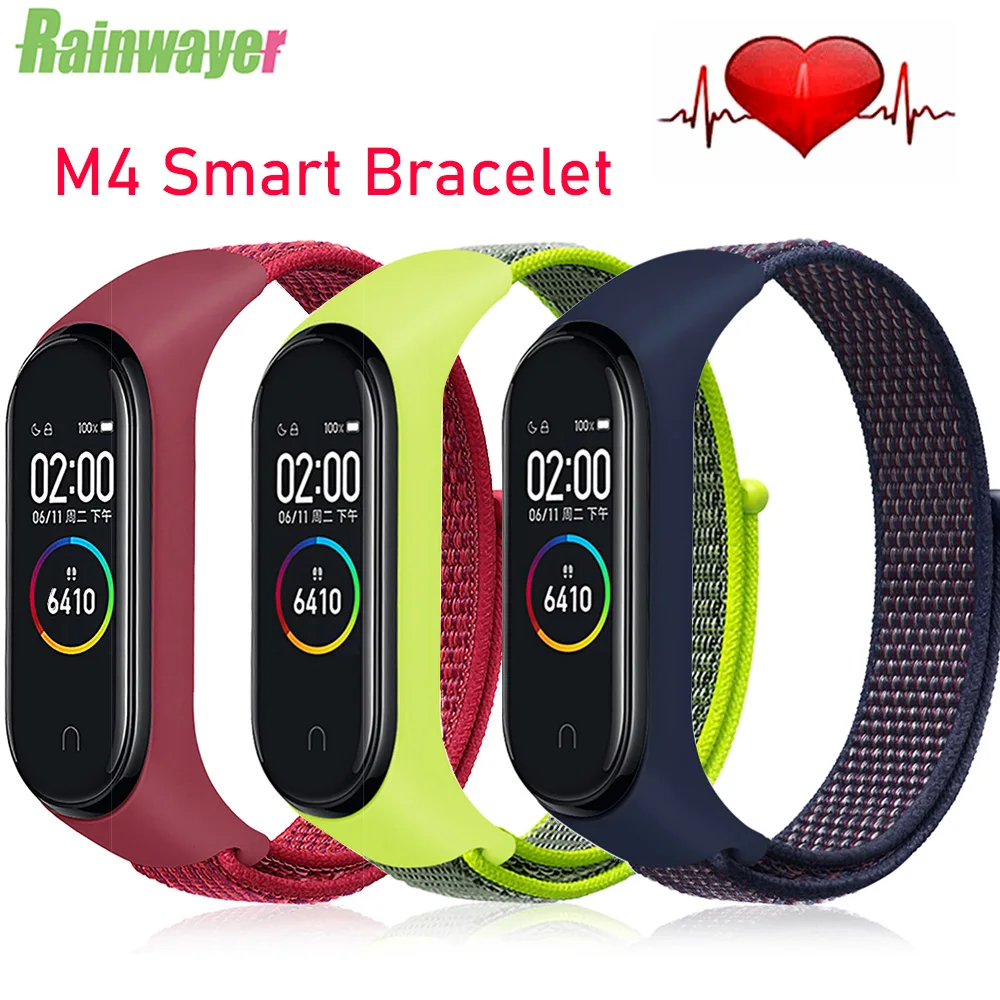 Умный Браслет M4 для мужчин и женщин умные часы Bluetooth водонепроницаемый монитор