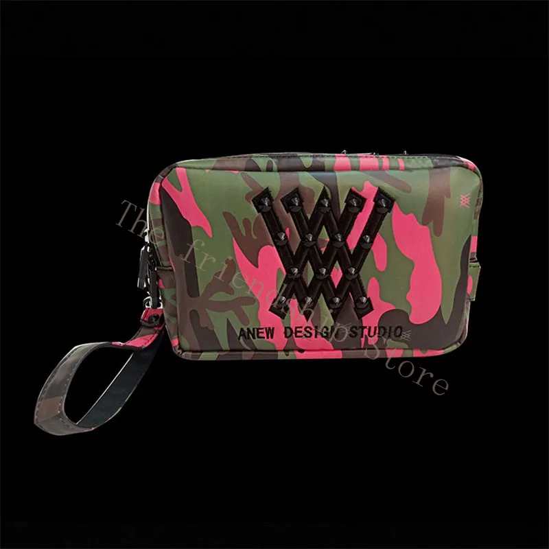 Новая модная камуфляжная сумка для гольфа из полиуретана портативная