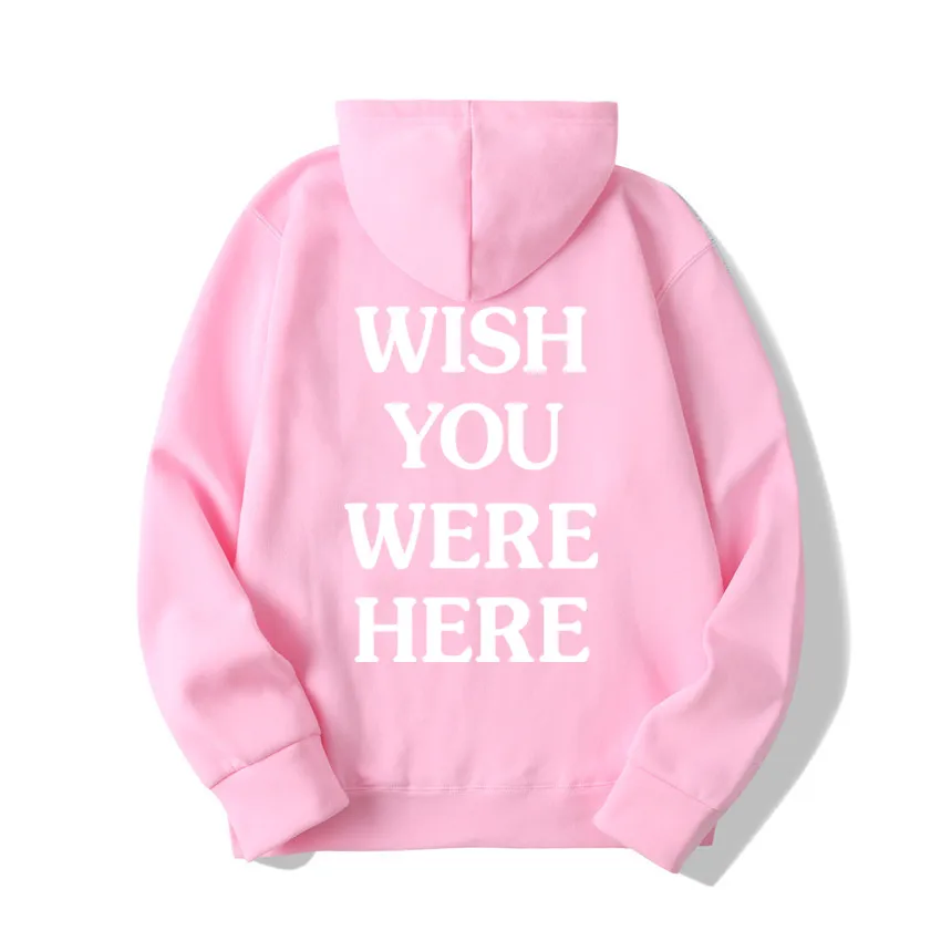 

Tops Travis Scott Men's Clothing ASTROWORLD WISH YOU WERE HERE Printing Fashion Letter Hoodies Streetwear Pullover Sweatshirt