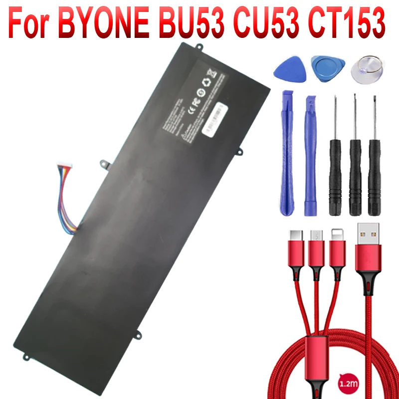 57WH 11 4 v батарея для BYONE BU53 CU53 CT153 батареи|Аккумуляторы мобильных телефонов| |