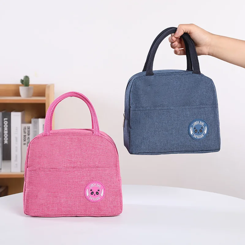 

Portable waterproof student office lunch box insulation bag home kitchen storage bag lunch box for women food container
