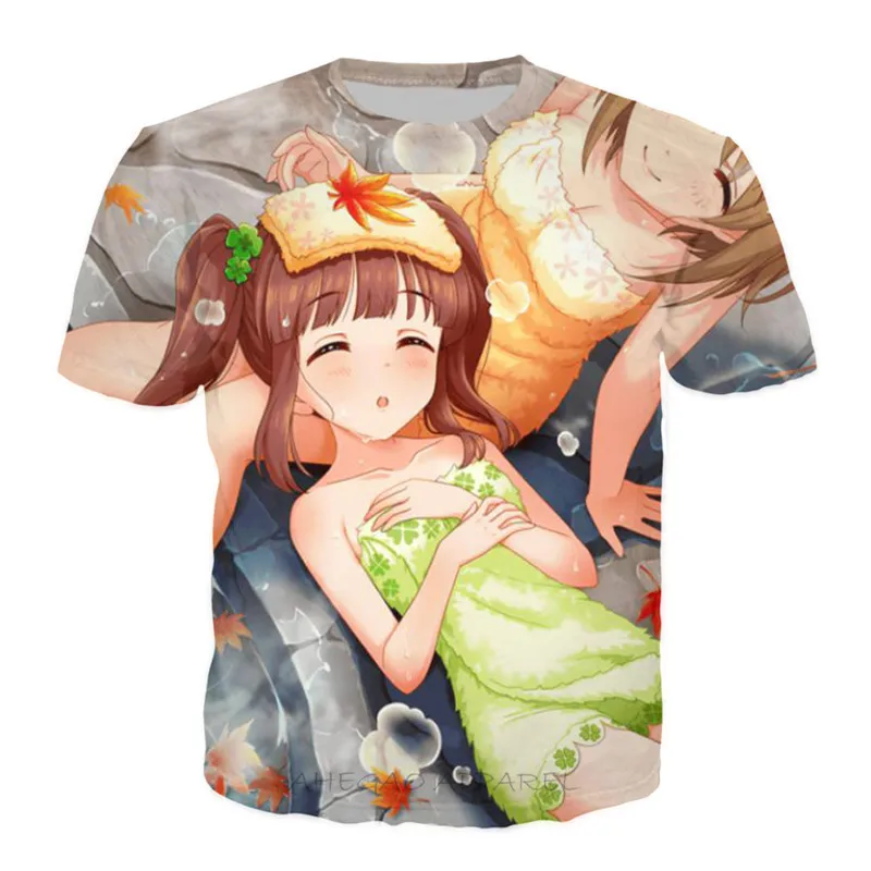 Футболка с аниме мастер идол Милый Забавный топ в стиле хипстер сексуальная