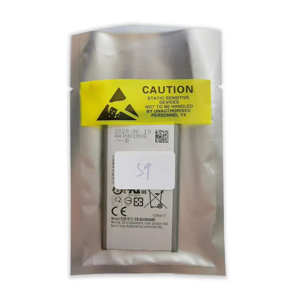 

Original Phone Battery For Samsung Galaxy S9 G960 G960F G960A 3000mAh High Capacity Bateria Replacement For S9 Battery With Gift