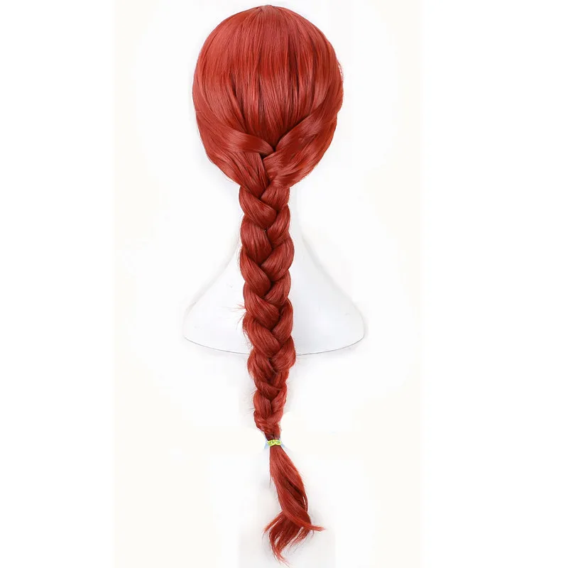 Женский парик для косплея Jessie с красной шерстью и шапкой ролевых игр на Хэллоуин |