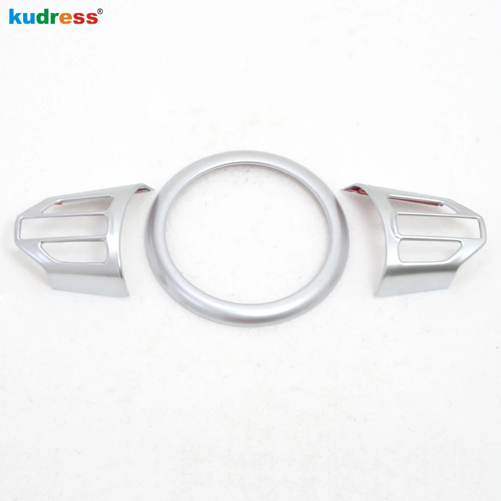 Для Kia Sorento 2016 2017 ABS Матовая Внутренняя крышка рулевого колеса украшение авто