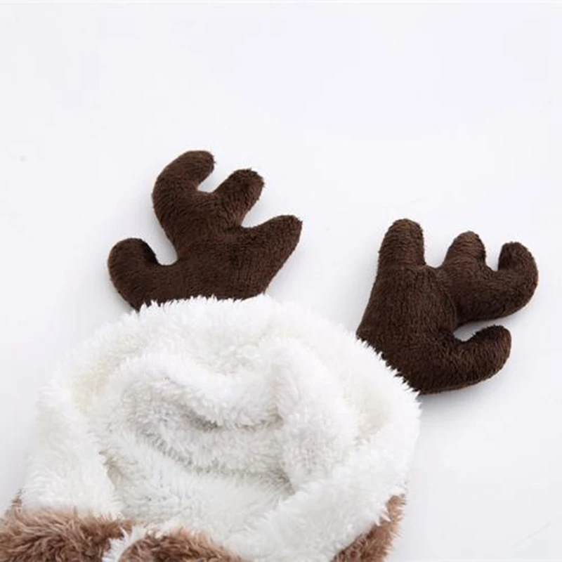 Новое пальто для собаки теплое собачий костюм Рождественская Одежда собак