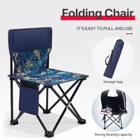 travel ultralight folding chair super hard high load outdoor camping portable beach hiking picnic seat fishing tool fold chair