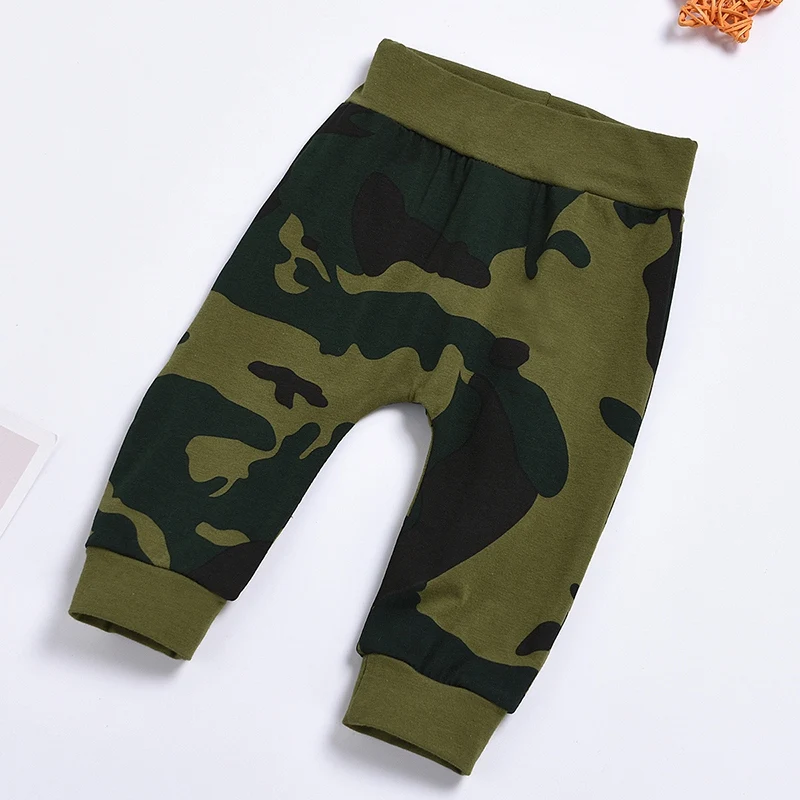 

Baby Boy Clothes Set Newborn Letter Printed Clothes For Infant Hooded Bodysuit+Camouflage Pants Toddler Boys Ouitfits