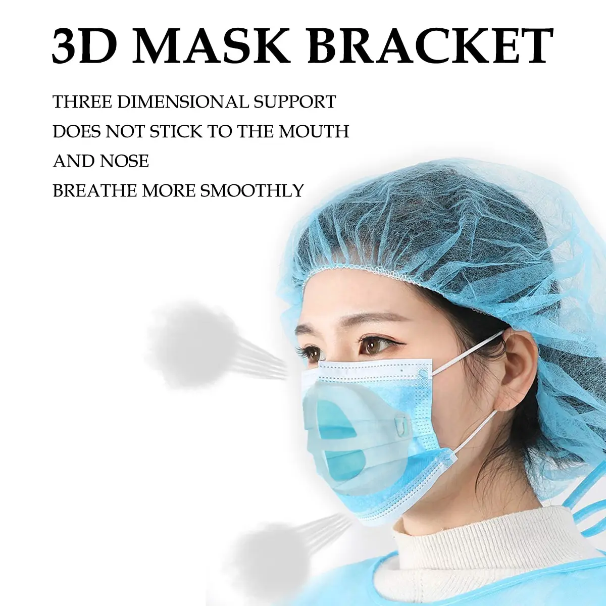 5/10 шт. ПЭ-Носовые фиксирующие накладки губная помада Поддержка для носа и рта