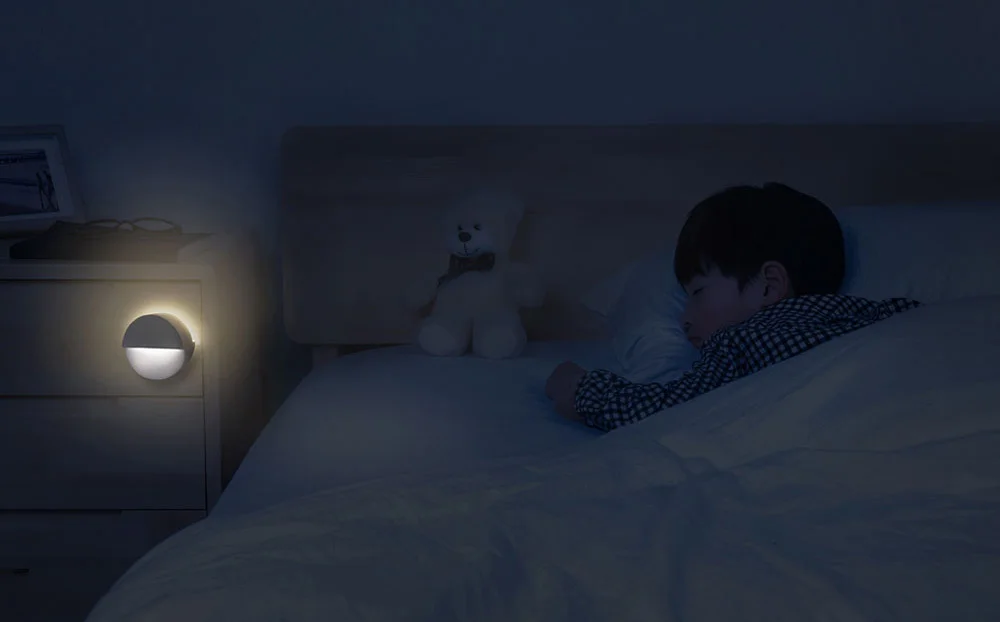 Xiaomi Mijia светодиодный Bluetooth Ночной светильник, датчик движения, Ночной светильник, мульти-связь, умный рабочий коридор, светодиодный ночник