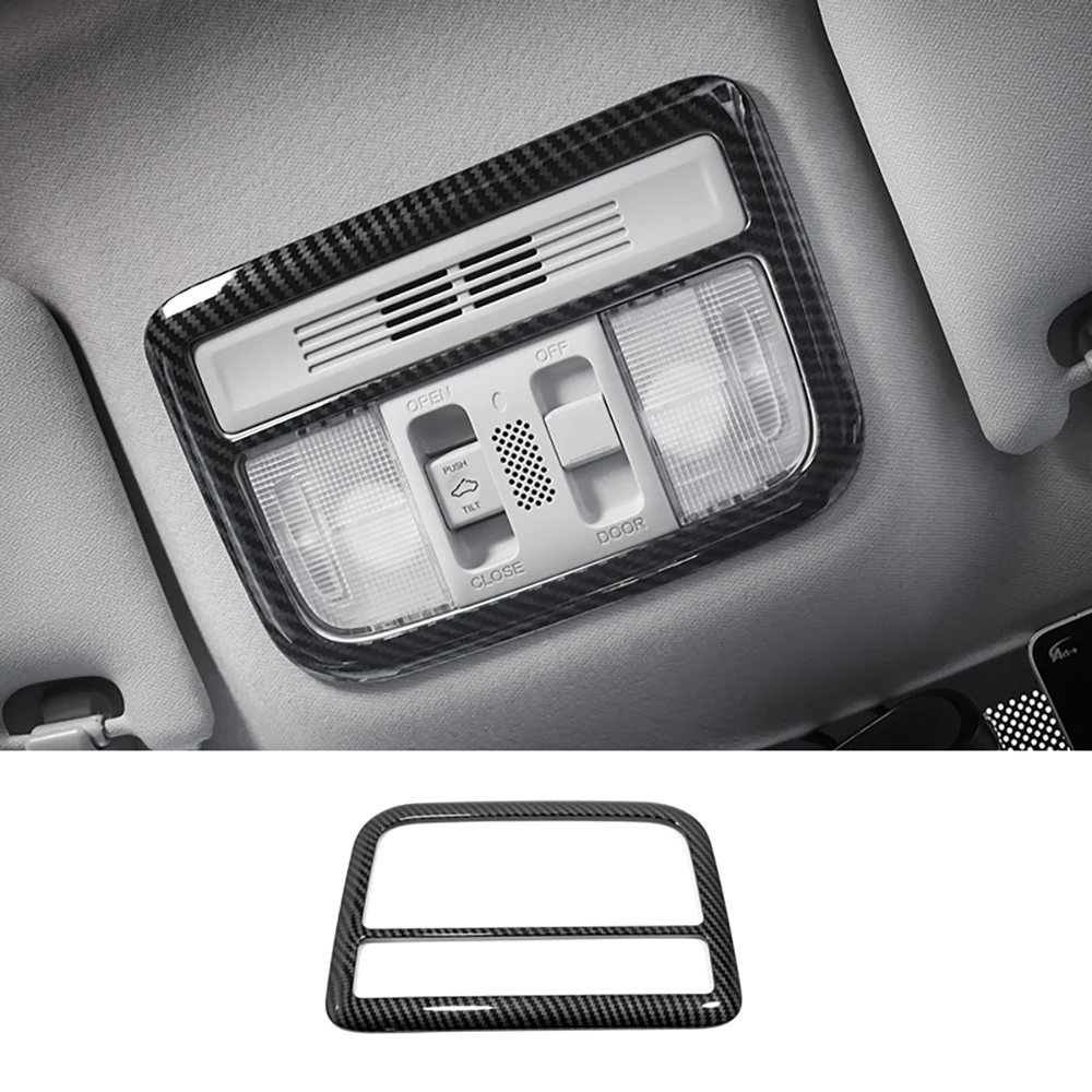 

CAR STYLING FRONT READING LIGHT TRIM BEZEL GARNISH COVER FOR HONDA CIVIC 2017-2019 2020 ACCESSORIES