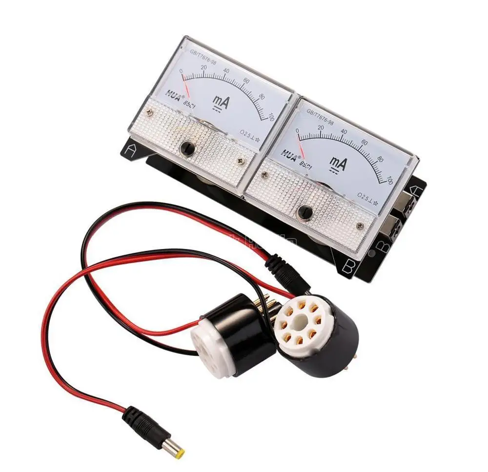 Douk аудио HiFi Двойной Смещение тока зонды тестер метр Для EL34 KT88 6L6 6V6 6550 вакуумный усилитель клапанной трубки
