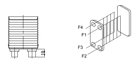 Паяный пластинчатый теплообменник сусло охладитель Из Нержавеющей Стали