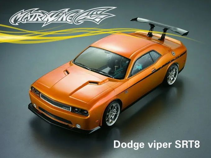 1 Набор viper SRT8 1/10 1:10 RC PC корпус 190 ширина прозрачный чистый не окрашенный Дрифт корпус RC hsp hpi trax Tamiya