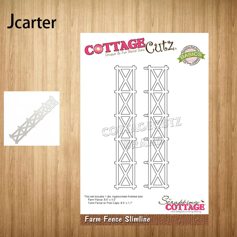 

New Design Metal Cutting Dies Fence Ladder Frame Craft Stencil Diy for Scrapbooking Handmade Card Make Shape Album Decor Model