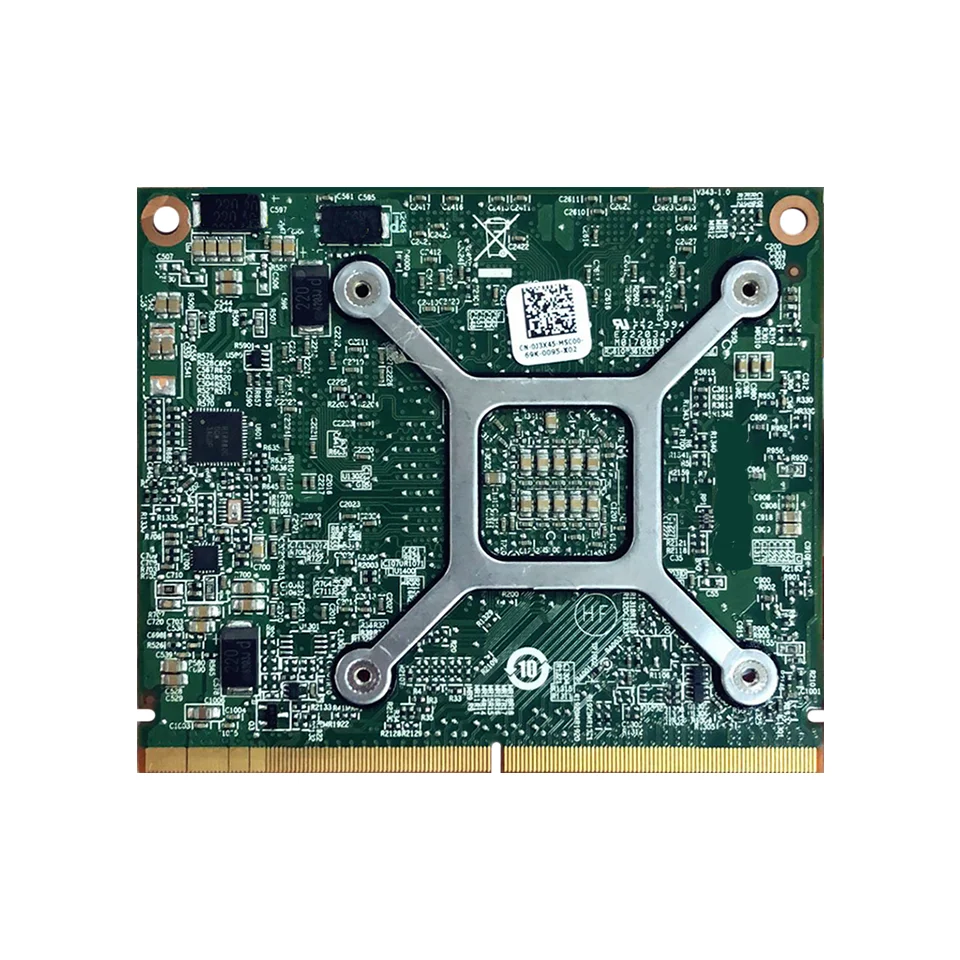 Оригинальная видеокарта FirePro WX4130 GDDR5 2 ГБ с X образным кронштейном для Dell Precision M7510