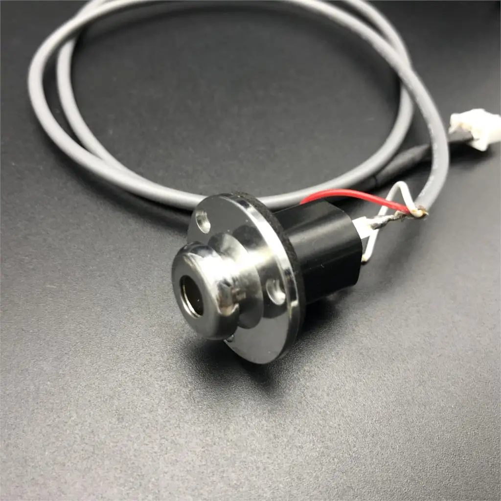 2 полос акустической гитары предусилитель с 6 35 мм латунь Выход Endpin крышка ra EQ