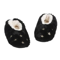 lazy female shoes winter fur contton warm plush non skid grip sole indoor home fluffy cat star house fuzzy slipper womens new