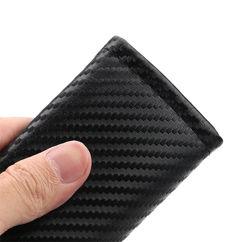 2 шт./пара вышитый логотип накладка на ремень безопасности подкадка плечо черный