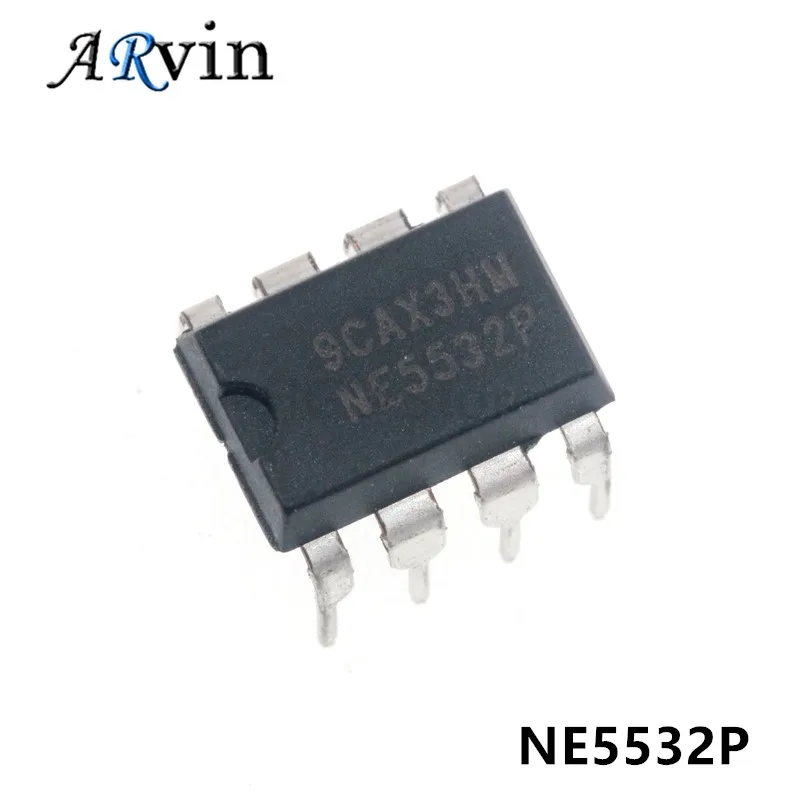 

10 шт. NE5532P DIP8 NE5532 DIP 5532P DIP-8 новый и оригинальный IC