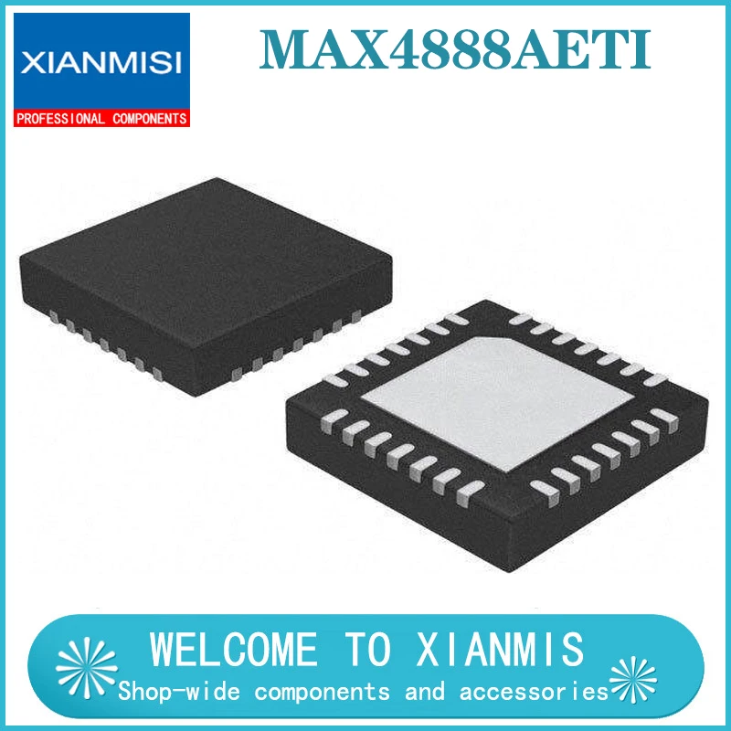 MAX4888AETI + 【IC переключатель QUAD SPDT 28tqfn】 | Электронные компоненты и принадлежности